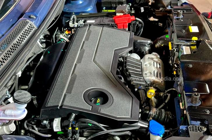 Open Bonnet Engine Shot
